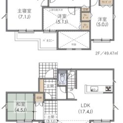 吹き抜けのあるリビングで開放的に♪