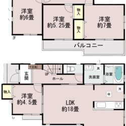 ～閑静な住宅地内に佇む、二本松1丁目の新築一戸建て～ １８帖の広々LDK♪