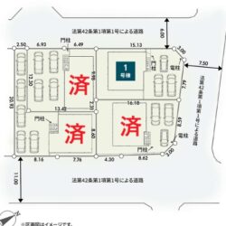 全4棟の街並み・長期優良住宅♪