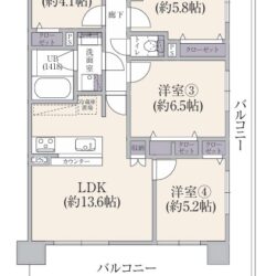 南東角部屋で陽当り良♪リフォーム済！